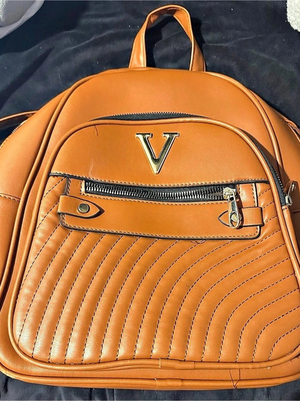Jolene Couture Mochila Quilted Backpack